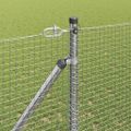 vidaXL Zváraný drôtový plot s hrotmi 10 x 1,4 m Pozinkovaná oceľ