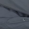 vidaXL Súprava obliečok na paplón antracit 220x240cm ľahké mikrovlákno