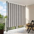 vidaXL Vonkajšia roleta Antracitová a biela 120 x 270 cm
