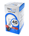Teplotně odolná žárovka Trixline 40W, A55, E27, 2700K