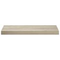 vidaXL Plávajúca nástenná polica, dubová 60x23,5x3,8 cm, MDF