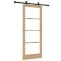 vidaXL Posuvné dvere ORKDAL Prírodná 83 x 202 cm