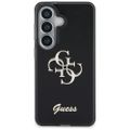 Obal Guess IML Big Metal 4G Script pre Samsung Galaxy S26 čierny