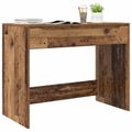 vidaXL Stôl Staré drevo 100 x 50 x 78 cm Konštruované drevo