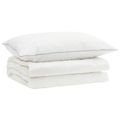 vidaXL Súprava paplónu z 90% husacieho peria FULDA 2 ks 155 x 200 cm
