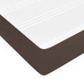 vidaXL Boxspring posteľ s matracom hnedá 100x200 cm umelá koža