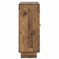 vidaXL Servírovacia skriňa Staré drevo 66 x 34,5 x 90 cm