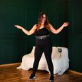 HMS HHW12 PLUS Size obruč so závažím a zoštíhľujúceho pásu BR163 čierná