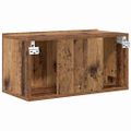 vidaXL Zostava TV skriniek 60 x 30 x 30 cm Hnedá Kompozitné drevo