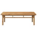 vidaXL Konferenčný stolík 110x55x35 cm bambus