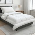 vidaXL Súprava paplóna a vankúša 3 ks 155x220 cm Leto 140 GSM Vlnka
