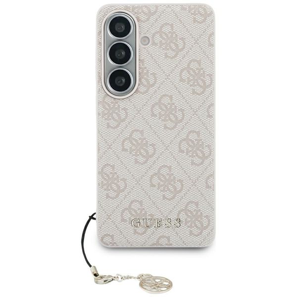 Puzdro Guess case 4G Classic Logo Charm MagSafe pre Samsung Galaxy S26 ružové