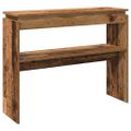 VidaXL Konzolový stolík Old Wood 102x30x80 cm Engineered Wood