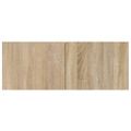 vidaXL 5-dielna súprava TV skriniek dub sonoma spracované drevo