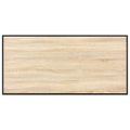 vidaXL Jedálenský stôl, dubová farba 120x60x75 cm, MDF