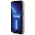 Obal Guess pre iPhone 15 Pro 6,1" GUHCP15LPS4DGPD zlatá HC PU 4G Metal Logo Strass