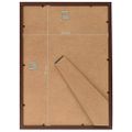 vidaXL Fotorámiky na stenu alebo stôl 3 ks tmavočervené 50x70 cm