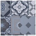 vidaXL Samo-lepiace podlahové dosky Farebný vzor 30,5 x 30,5 cm 20 ks