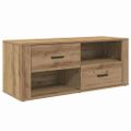 vidaXL TV skrinka 100 x 35 x 40 cm Remeselný dub Kompozitné drevo