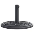 vidaXL Podstavec pod slnečník pre Ø38/48 mm tyče 12 kg kruh