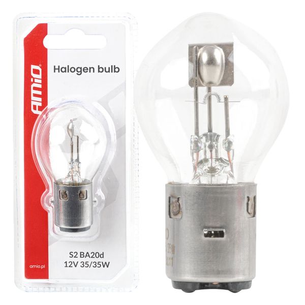 Halogénové žiarovky S2 12V 35/35W BA20d 1 ks