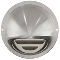 vidaXL Kryty vzduchových ventilátorov 8 ks Strieborná 80 mm