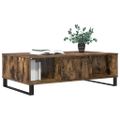 vidaXL Konferenčný stolík dymový dub 104x60x35 cm kompozitné drevo