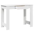 VidaXL Stôl Biely 100x45x75 cm Konštruktérske drevo