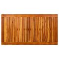 vidaXL Záhradný konferenčný stolík 110x60x45 cm akáciový masív