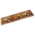 vidaXL Kuchynský koberec umývateľný Spices 60x180 cm zamat