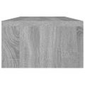 vidaXL Stojan na monitor sivý dub sonoma 60x23,5x12cm spracované drevo