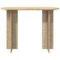 vidaXL Konzolový stôl Dub sonoma 100 x 39,5 x 75 cm Kompozitné drevo