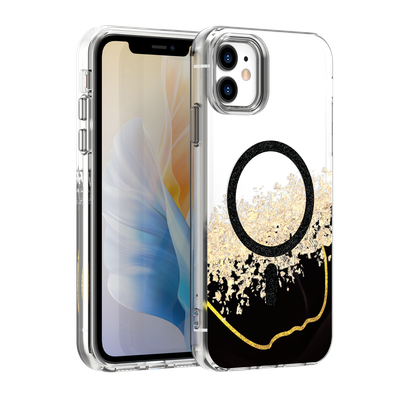Epoxy Mag puzdro pre iPhone 11 čierne