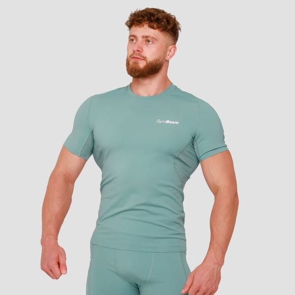 Kompresné tričko High Blue - GymBeam, veľkosť XL