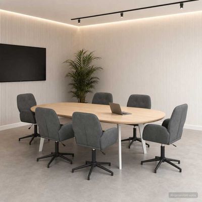 vidaXL Otáčacie stoličky k stolu 6 ks 54 x 55 x 90 cm Tmavosivá Zamat