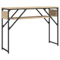 vidaXL Konzolový stolík s policou dub sonoma 105x30x75cm kompoz. drevo