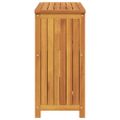 vidaXL Záhradný konzolový stolík 80x35x75 cm akáciové masívne drevo