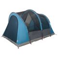 vidaXL Tunelový stan 370 x 275 x 210 cm Modrá Polyester a oceľ