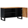 vidaXL TV skrinka 80x33x46 cm masívna akácia a spracované drevo