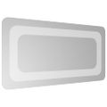vidaXL LED kúpeľňové zrkadlo 20x40 cm