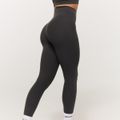 Dámske legíny BEAT Charcoal - GymBeam, veľkosť M, 80 % nylon, 20 % elastane