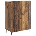 vidaXL Servírovacia skriňa Staré drevo 66 x 34,5 x 92 cm