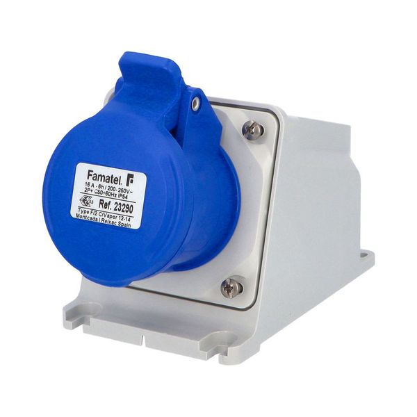 Zásuvka stěnová 23290 IP54/230V/16A/3P 6h - SpeedPRO