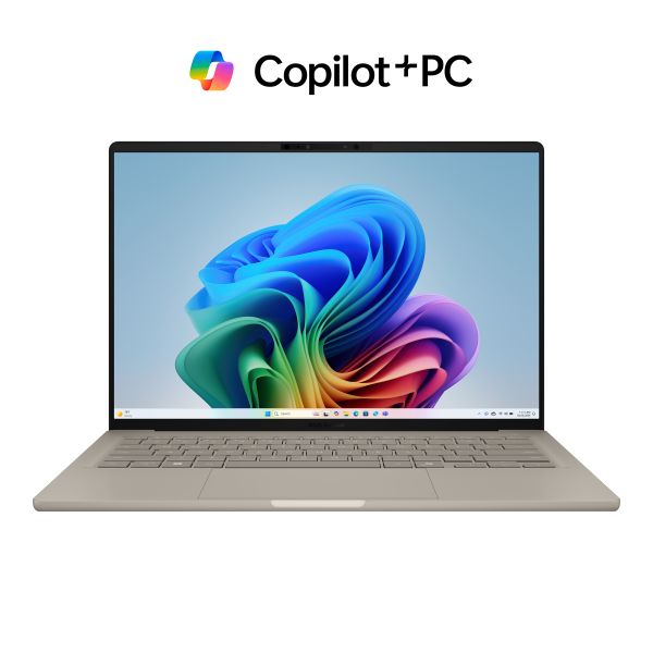 ASUS Zenbook A14/UX3407QA-OLED647WZ/SD-X1-26-100/14''/WUXGA/32GB/512GB/Adreno/W11H/Gold/2R