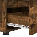 vidaXL TV skrinka 100 x 48 x 43 cm Dymová dub Kompozitné drevo