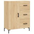 vidaXL Vysoká skrinka dub sonoma 69,5x34x180 cm spracované drevo