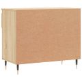 vidaXL Botník dub sonoma 70x36x60 cm spracované drevo