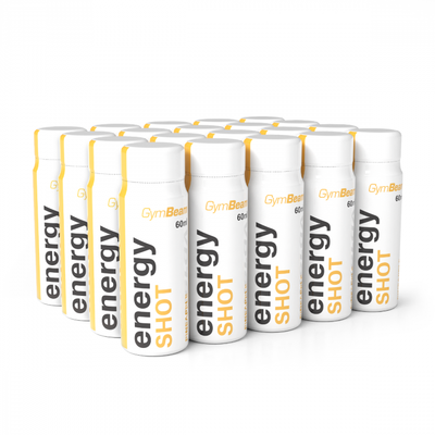 Energy shot - GymBeam, ananás, 20 x 60 ml