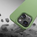 Silikónové puzdro Etteri pre iPhone 13 6,1" svetlozelená
