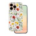 Puzdro Glow Glam pre iPhone 15 Pro 6,1" biela